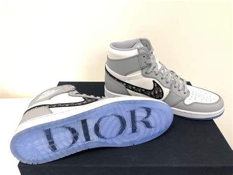 clear dior high tops|jordan 1 dior high top.